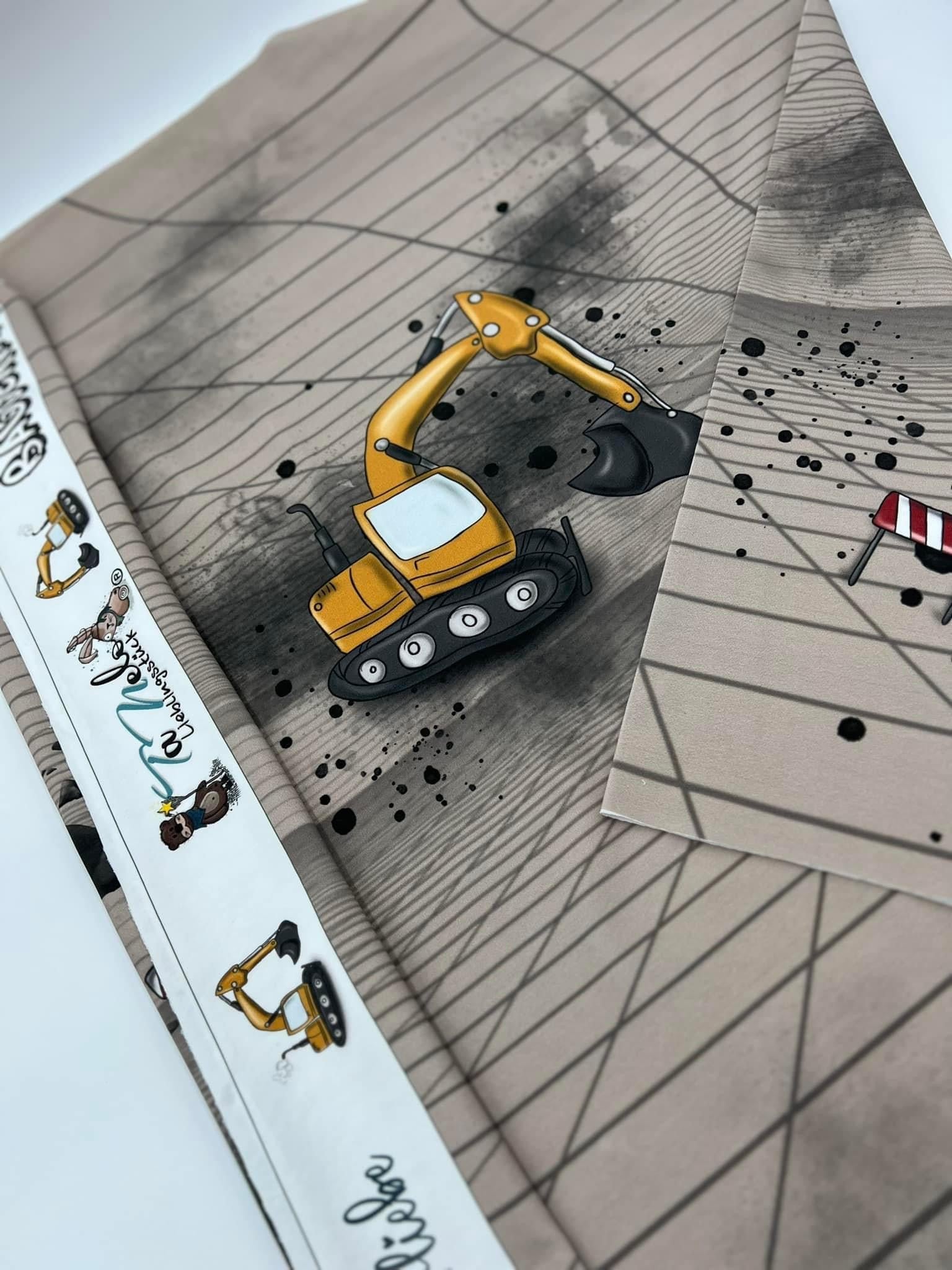 Tanelo Bagger Panel 75x150cm  Vorbestellung